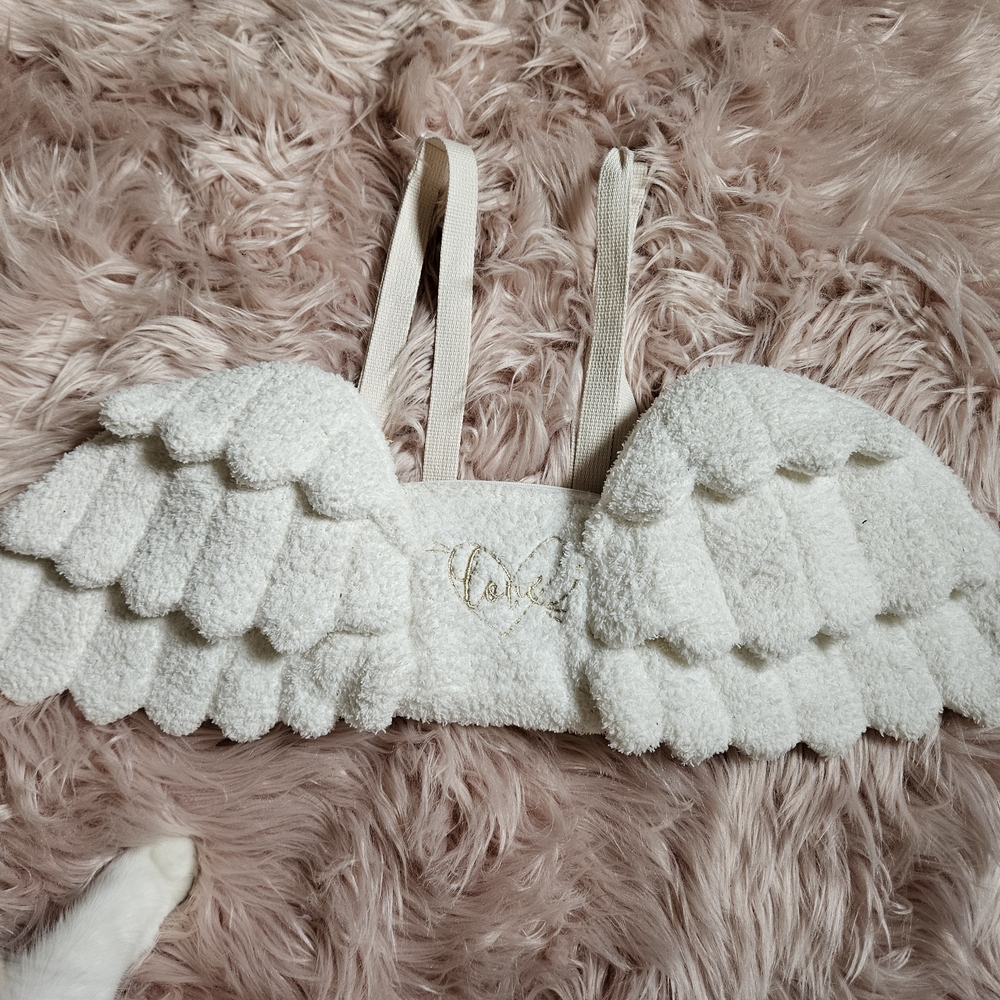 Women's Cream Angel Wing Backpack